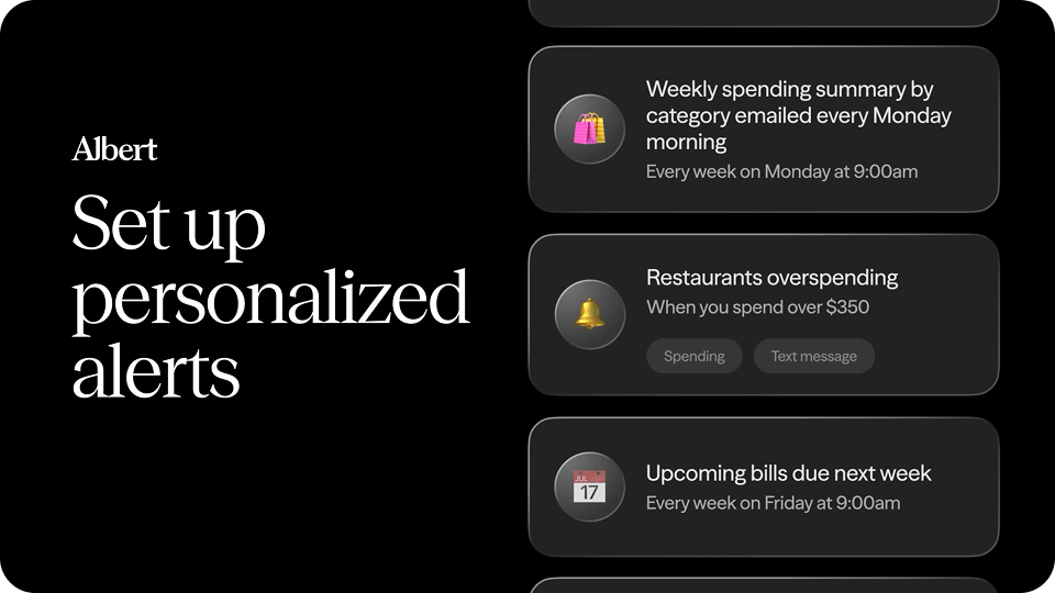 Fully customizable alerts video preview